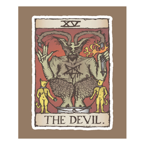 The Devil Tarot  Altar Cloth
