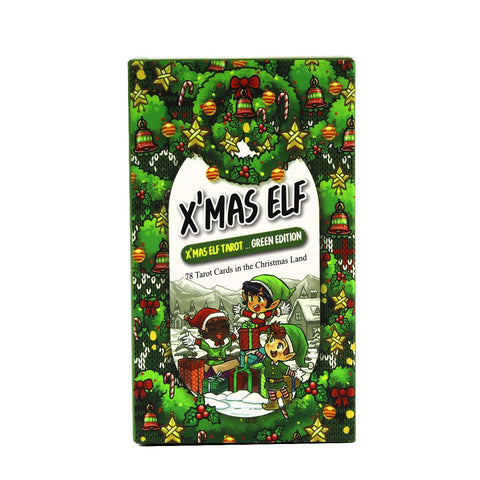 Tarocchi degli Elfi di Natale Edizione Verde Tarocchi