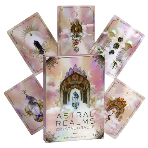 星域水晶神谕卡 英文33张 Astral Realms Crystal Oracle 