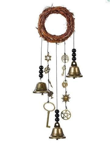 Witch's Protection Bell Door Hanger 🔔✨