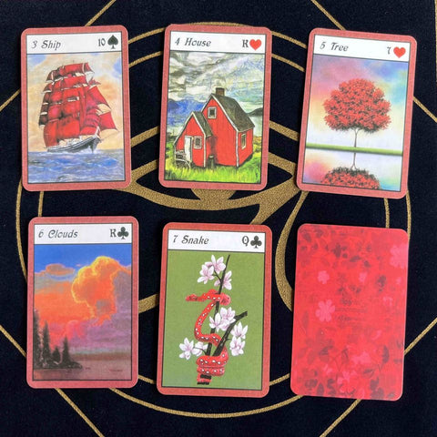 Red Lenormand 