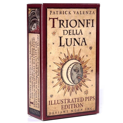 现货塔罗牌Trionfi della Luna Taort illustrata英文卡牌