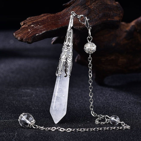 Natural Crystal Pendulum