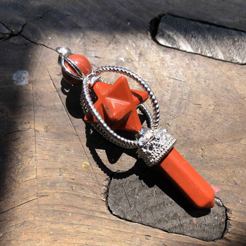 Klein Double-Ended Crystal Pendulum Set - Beginner's DIY Kit