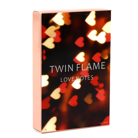 Cartoline d'amore con fiamme gemelle