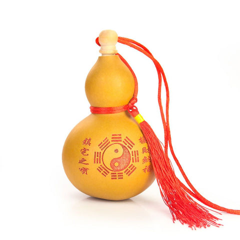 Natural Ba Gua Gourd - Feng Shui Prosperity Decoration