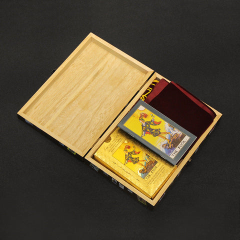 Wooden Box Premium Tarot Package