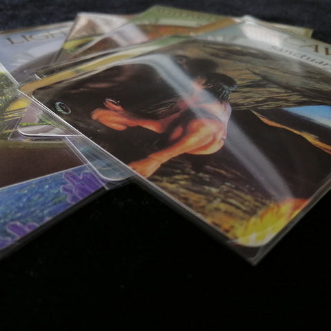 100-Pack Transparent Card Sleeves - Perfect for Oracle and Tarot Cards