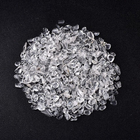 Chips di cristallo bianco naturale - Pietre per purificazione e aromaterapia