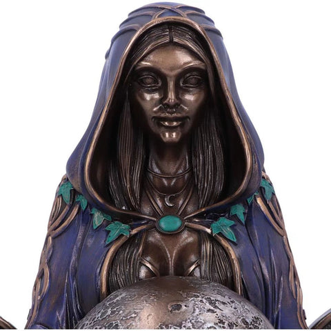 Statua della dea guaritrice nordica dell'amore per se stessi - Figurina in resina della Madre Terra