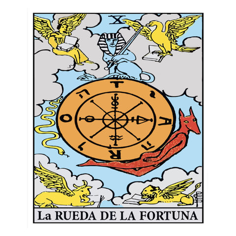 La Rueda De La Fortuna Altar Cloth
