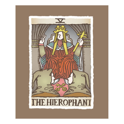 The Hierophani Tarot Altar Cloth