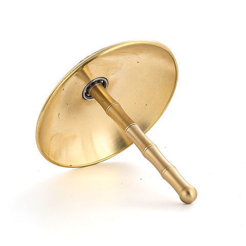 Rotatable Brass Tai Chi Ba Gua Umbrella Ornament - Feng Shui Decor