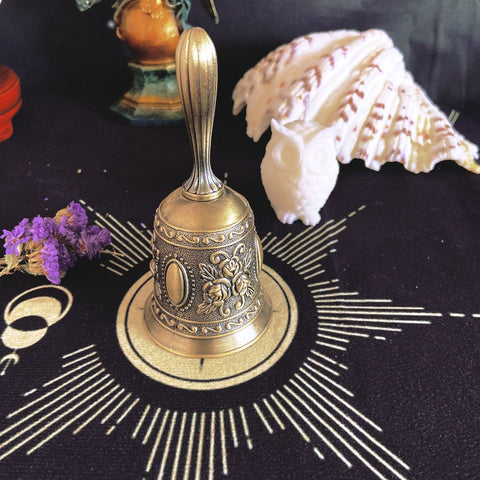 Mystical Hand Bell - Vintage Witch's Altar Bell