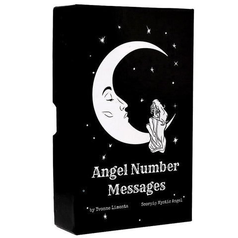 英文天地盖盒装天使数字信息Messaggio con numero angelo12*7 cm卡牌