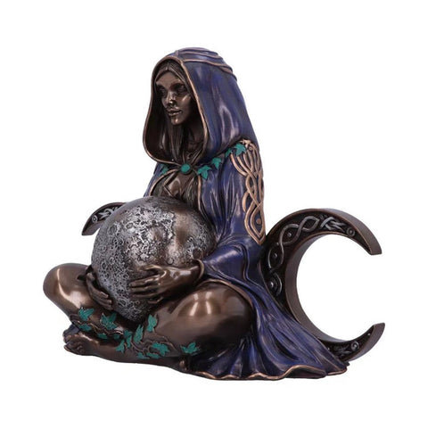 Statua della dea guaritrice nordica dell'amore per se stessi - Figurina in resina della Madre Terra