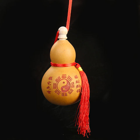 Natural Ba Gua Gourd - Feng Shui Prosperity Decoration