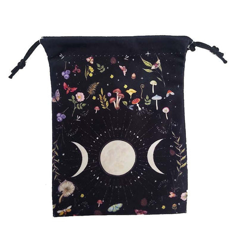 Full Moon Velvet Tarot Bag