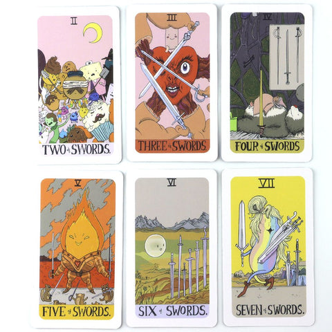 Adventure Time tarot deck【韦特】 Cards for Beginners